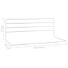 Barra de segurança p/ cama infantil (76-137)x55 cm ferro branco - Image 8