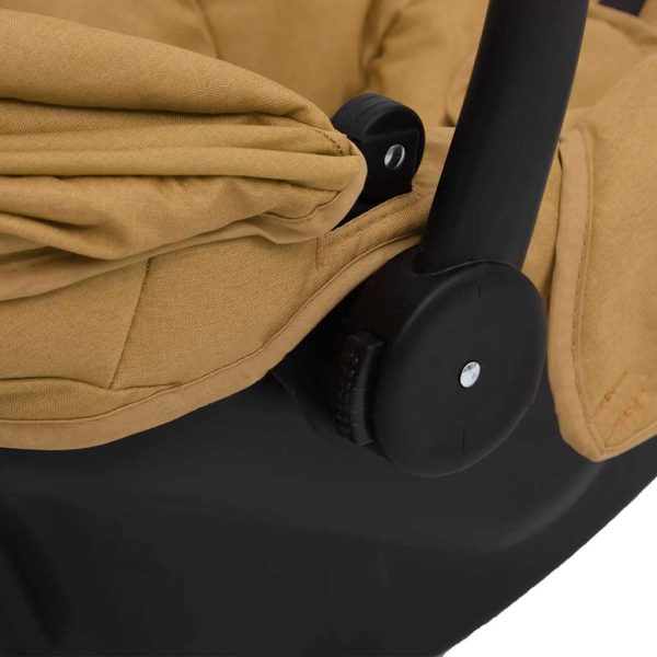 Cadeira de automóvel para bebé 42x65x57 cm cinzento-acastanhado - Image 6