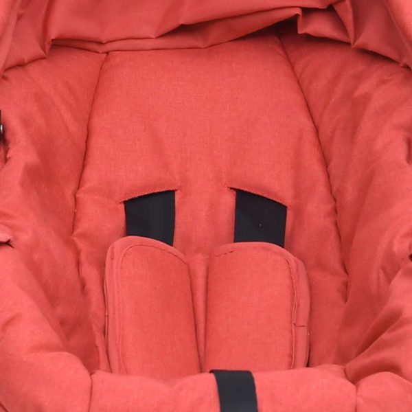 Cadeira de automóvel para bebé 42x65x57 cm vermelho - Image 8