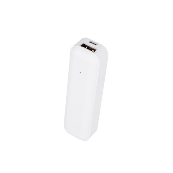 POWERBANK MINI SETTY 2600MAH - BLANCO