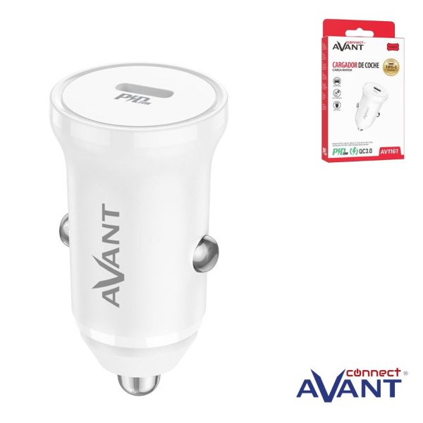 ADAPTADOR DE COCHE AVANT CONNECT PD 20W - CARGA RAPIDA