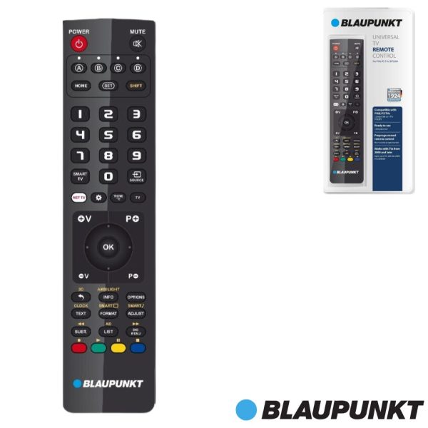 MANDO TV UNIVERSAL PARA PHILIPS - PRE-PROGRAMADO - LISTO PARA USAR - SMART TV -  BLAUPUNKT