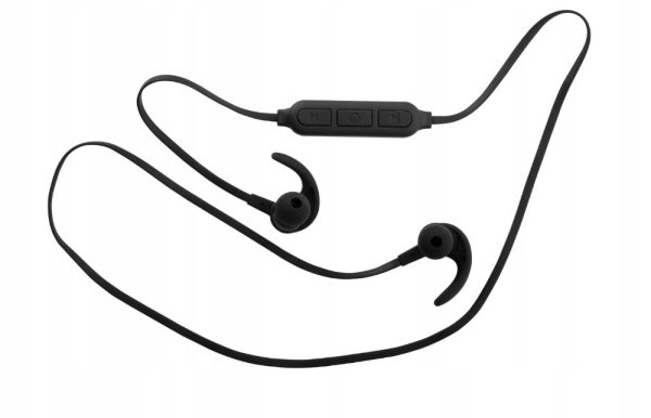 AURICULAR IN-EAR TOSHIBA BLUETOOTH CON GANCHO SPORT - MICROFONO - BAT REC. - NEGRO - Image 3