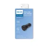 ADAPTADOR DE COCHE PHILIPS 36W CARGA RAPIDA 2 USB (USB A Y TIPO C) - Image 2