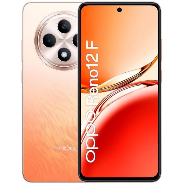 Movil oppo reno 12 f 4g 8 - 256gb naranja