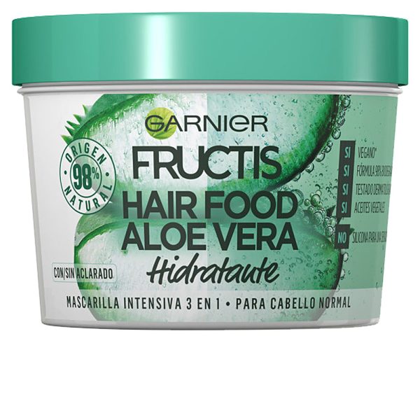 FRUCTIS HAIR FOOD aloe vera máscara hidratante 390 ml