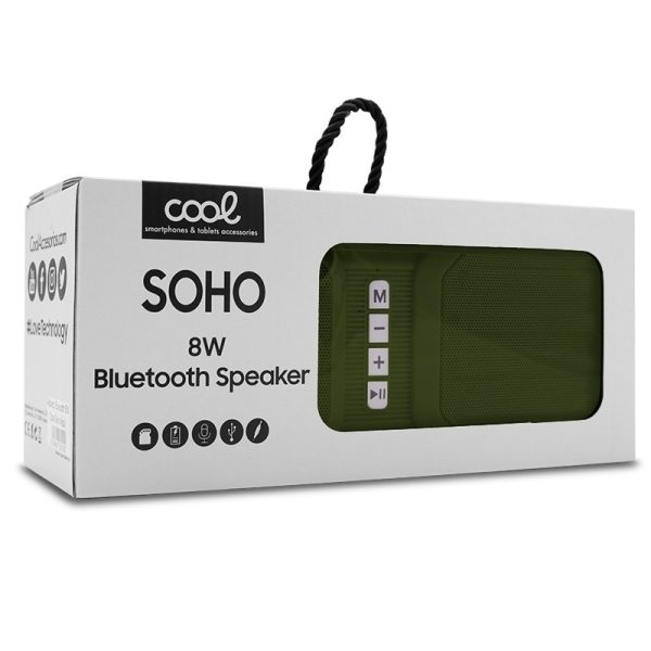 Altavoz Música Universal Bluetooth COOL (8W) Soho Verde - Image 6