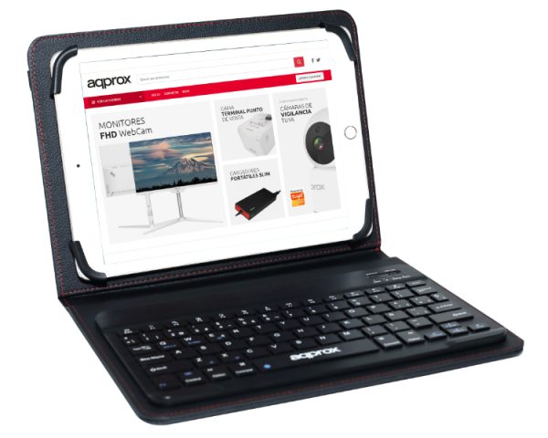 FUNDA + TECLADO BLUETOOTH TABLET 9.7''- 10.1'' APPROX