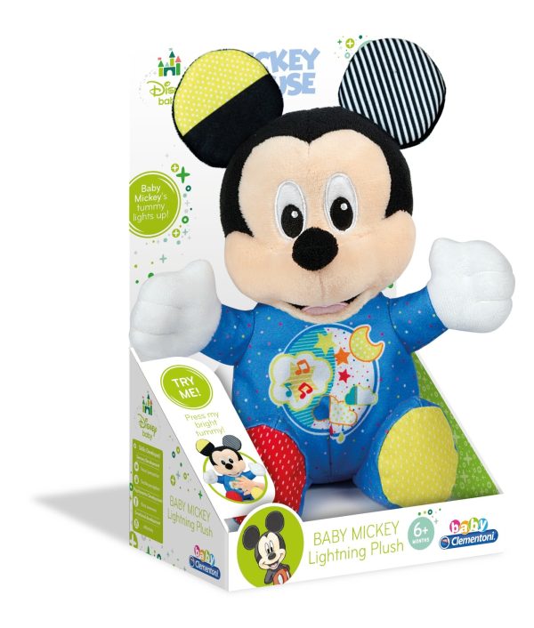 BABY MICKEY PELUCHE LUCES Y SONIDO