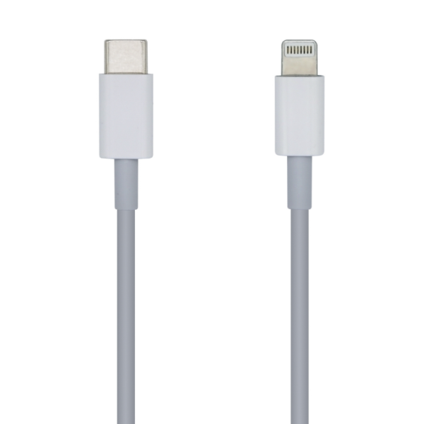 CABLE AISENS USB 2.0 LIGHTNING/M-USB-C/M PD BLANCO 20CM