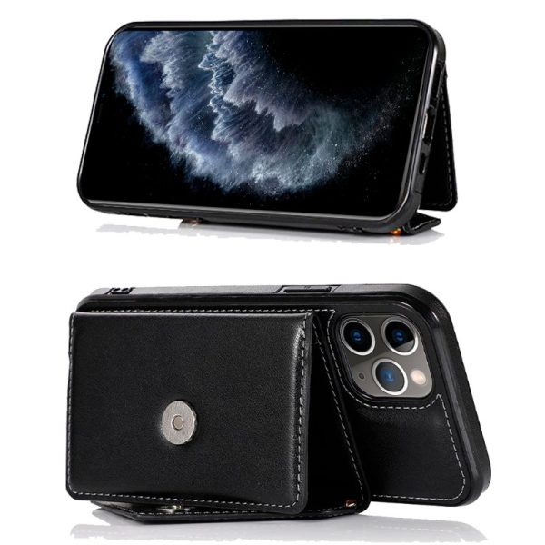 Carcasa COOL para iPhone 11 Pro Colgante Wallet Negro - Image 4