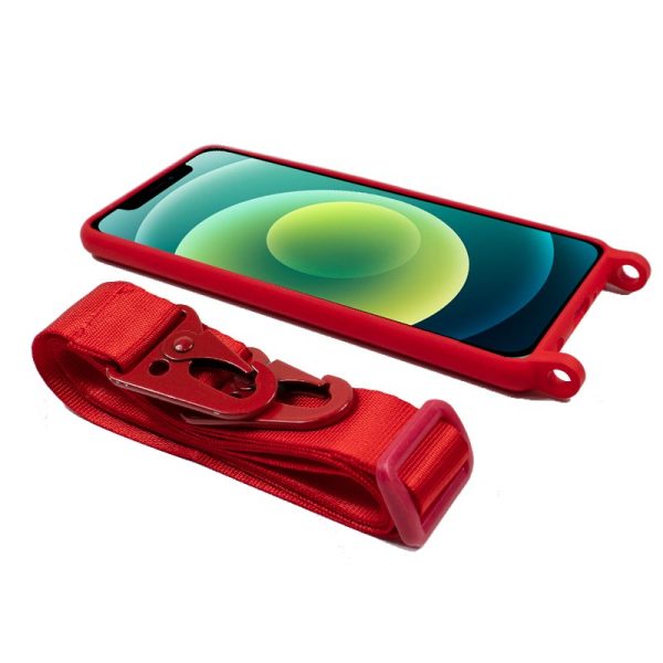 Carcasa COOL para iPhone 12 / 12 Pro Cinta Rojo - Image 3