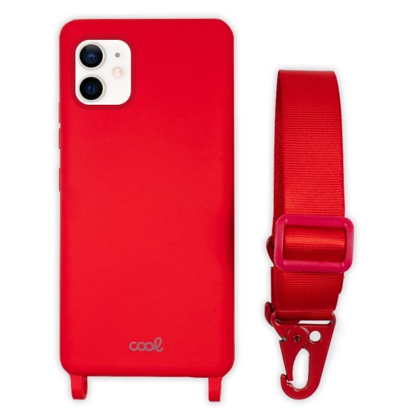 Carcasa COOL para iPhone 12 mini Cinta Rojo