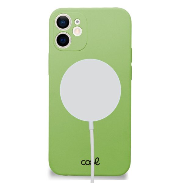 Carcasa COOL Para iPhone 12 mini Magnética Cover Pistacho - Image 3