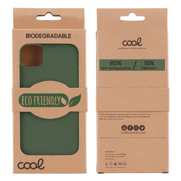 Carcasa COOL para iPhone 12 Pro Max Eco Biodegradable Verde - Image 2