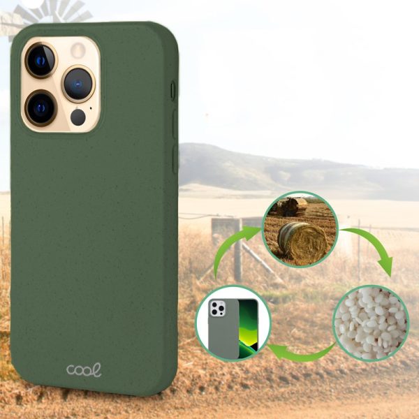 Carcasa COOL para iPhone 12 Pro Max Eco Biodegradable Verde - Image 3