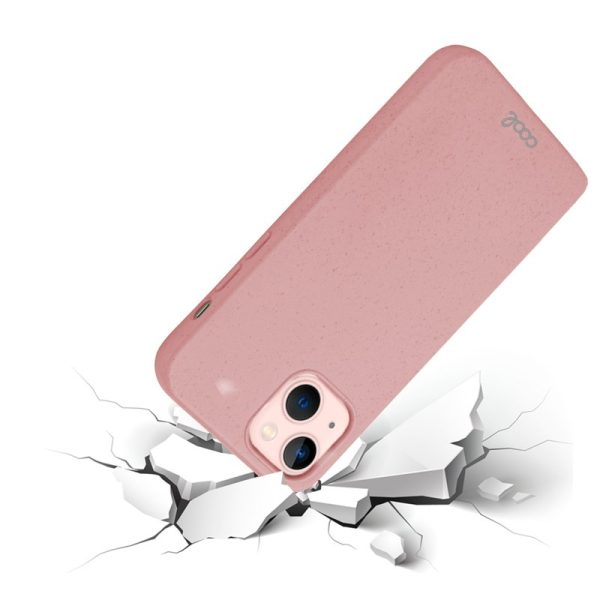 Carcasa COOL para iPhone 13 Eco Biodegradable Rosa - Image 4