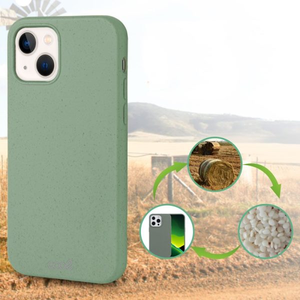 Carcasa COOL para iPhone 13 mini Eco Biodegradable Verde - Image 2