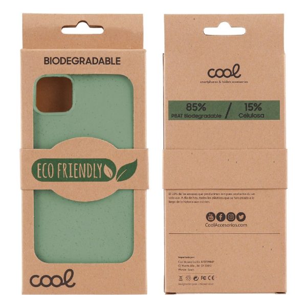 Carcasa COOL para iPhone 13 mini Eco Biodegradable Verde - Image 3