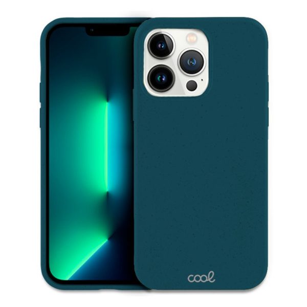 Carcasa COOL para iPhone 13 Pro Eco Biodegradable Azul - Image 2