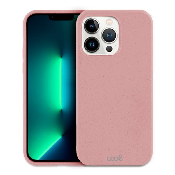 Carcasa COOL para iPhone 13 Pro Eco Biodegradable Rosa - Image 4