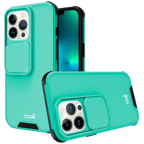 Carcasa COOL para iPhone 13 Pro Hard Camera Mint