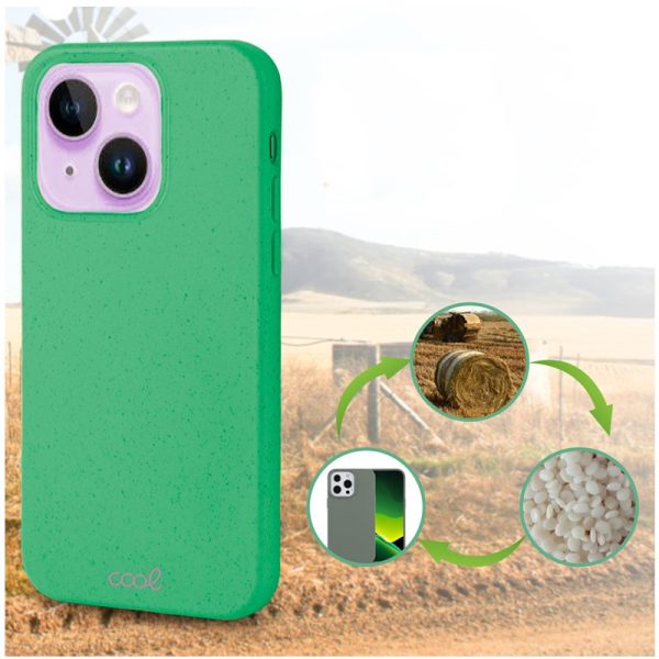 Carcasa COOL para iPhone 14 Eco Biodegradable Mint - Image 2