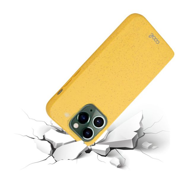 Carcasa COOL para iPhone 14 Pro Eco Biodegradable Amarillo - Image 6