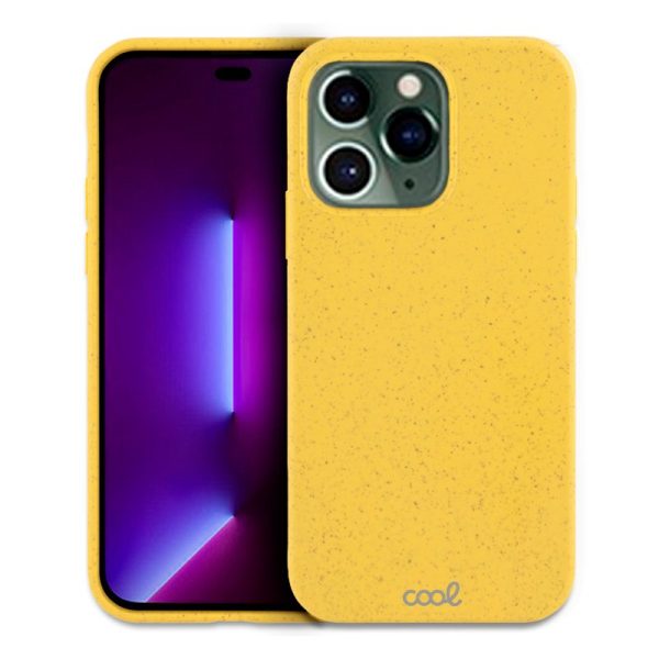 Carcasa COOL para iPhone 14 Pro Eco Biodegradable Amarillo - Image 7