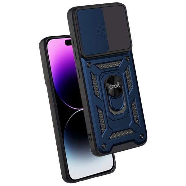 Carcasa COOL para iPhone 14 Pro Max Hard Ring Marino - Image 3