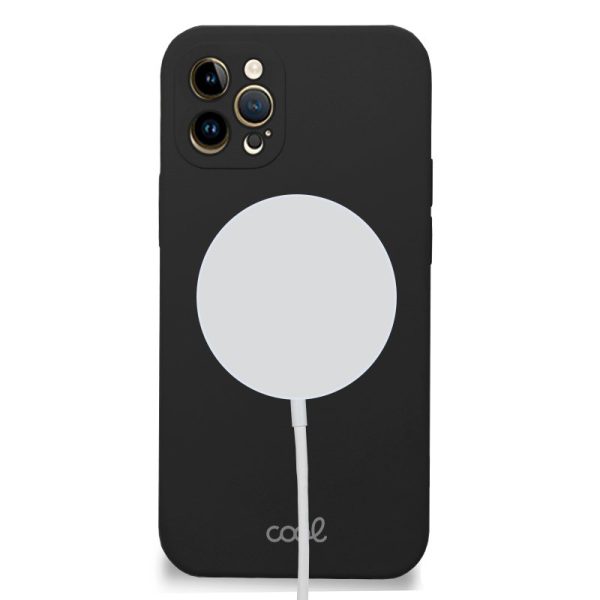 Carcasa COOL Para iPhone 14 Pro Max Magnética Cover Negro - Image 3