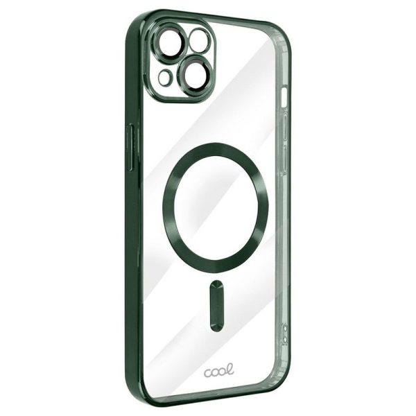 Carcasa COOL para iPhone 15 Magnética Borde Verde - Image 3