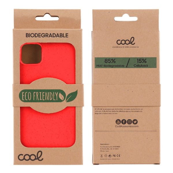 Carcasa COOL para iPhone 15 Plus Eco Biodegradable Rojo - Image 2