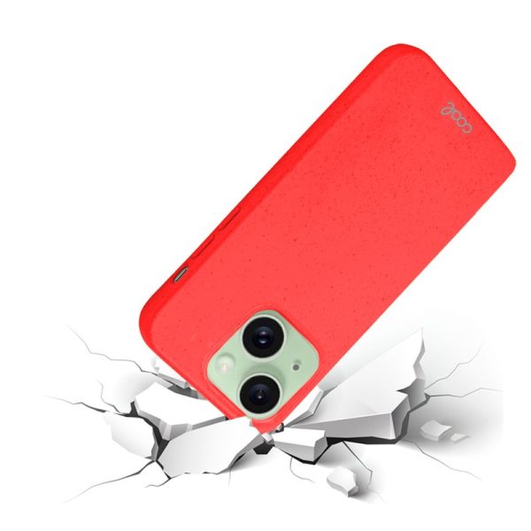 Carcasa COOL para iPhone 15 Plus Eco Biodegradable Rojo - Image 3