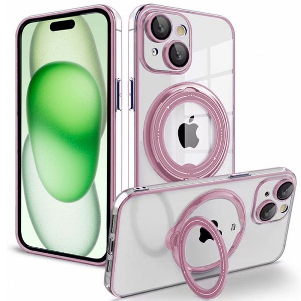 Carcasa COOL para iPhone 15 Plus Magnética Ring Rosa - Image 2