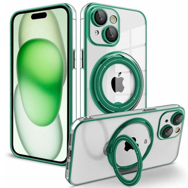 Carcasa COOL para iPhone 15 Plus Magnética Ring Verde - Image 2