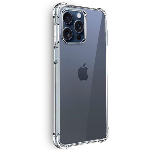 Carcasa COOL para iPhone 15 Pro AntiShock Transparente - Image 2