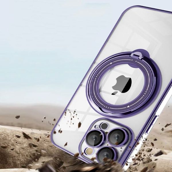 Carcasa COOL para iPhone 15 Pro Max Magnética Ring Violeta - Image 5