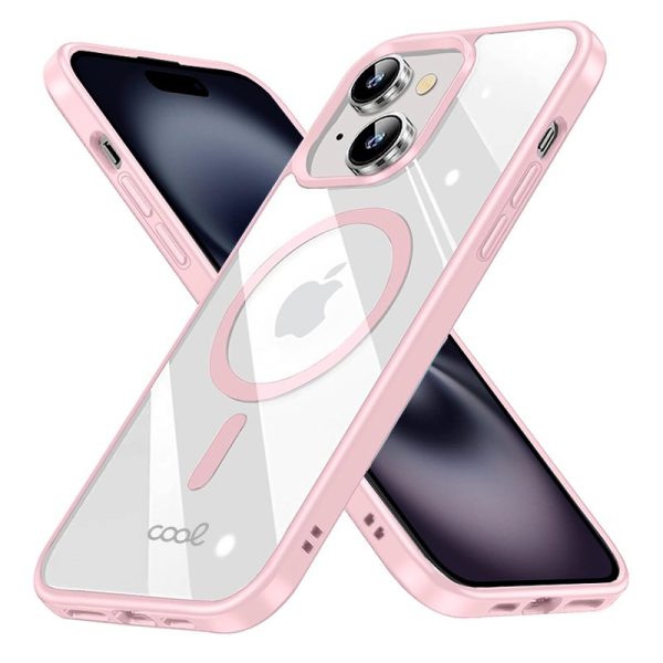 Carcasa COOL para iPhone 16 Magnética Borde Rosa - Image 2