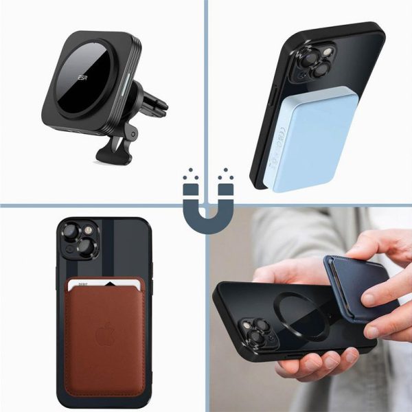 Carcasa COOL para iPhone 16 Plus Magnética Borde Negro - Image 5