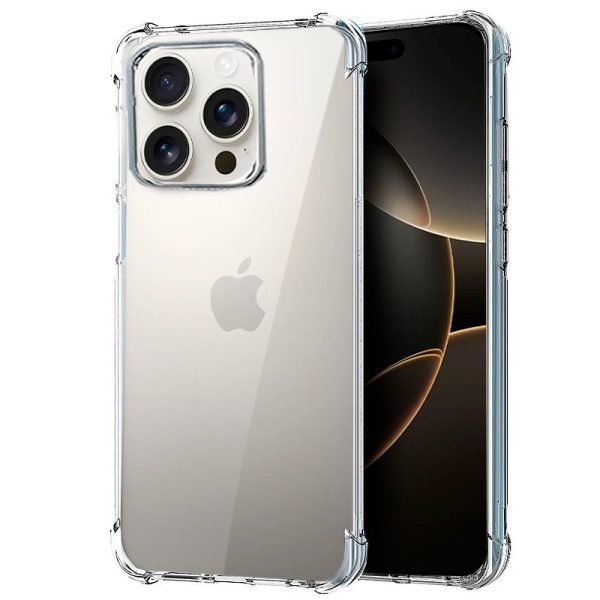 Carcasa COOL para iPhone 16 Pro AntiShock Transparente