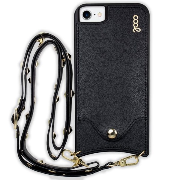 Carcasa COOL para iPhone 7 / 8 / SE (2020) / SE (2022) Correa Pop-Rock Negro - Image 2