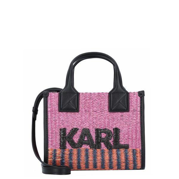 Karl Lagerfeld Malas de mão 231W3023-A568_Pink_Multi