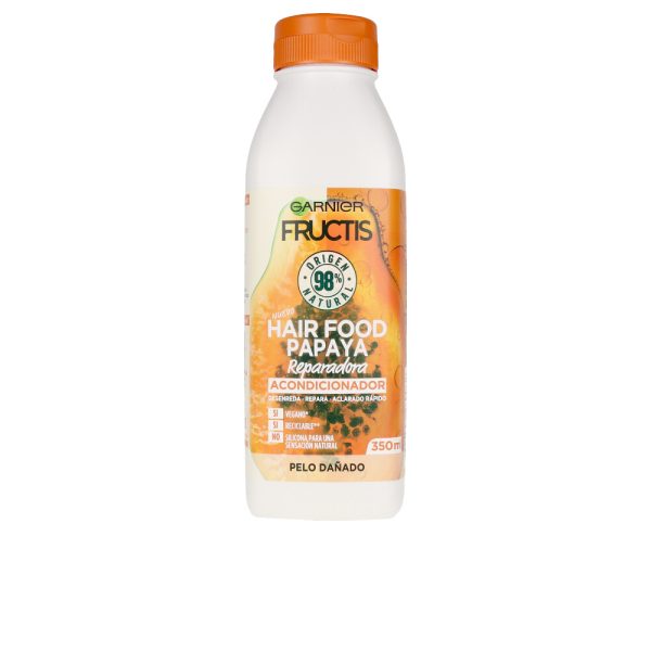 FRUCTIS HAIR FOOD papaya condicionador reparador 350 ml