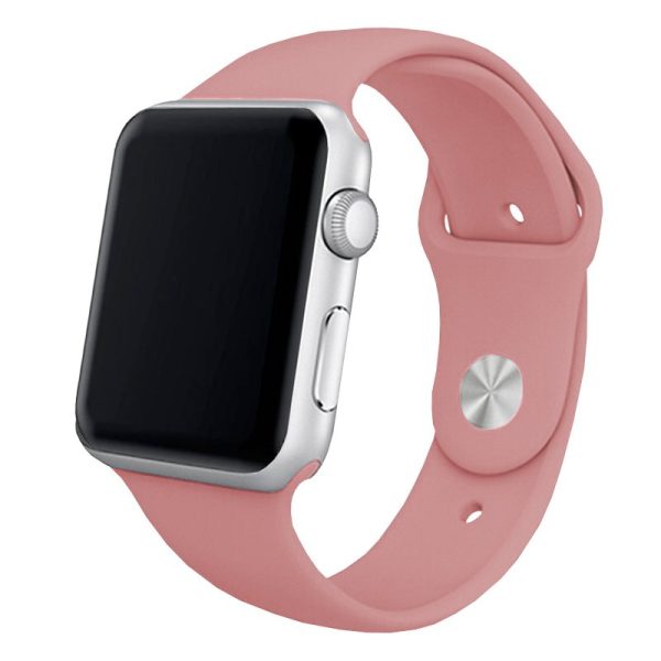 Correa COOL para Apple Watch Series 1 / 2 / 3 / 4 / 5 / 6 / 7 / 8 / SE (38 / 40 / 41 mm) Goma Rosa