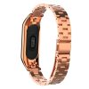 Correa COOL para Xiaomi Mi Band 5 / 6 / 7 / Amazfit Band 5 Steel Rose Gold - Image 2