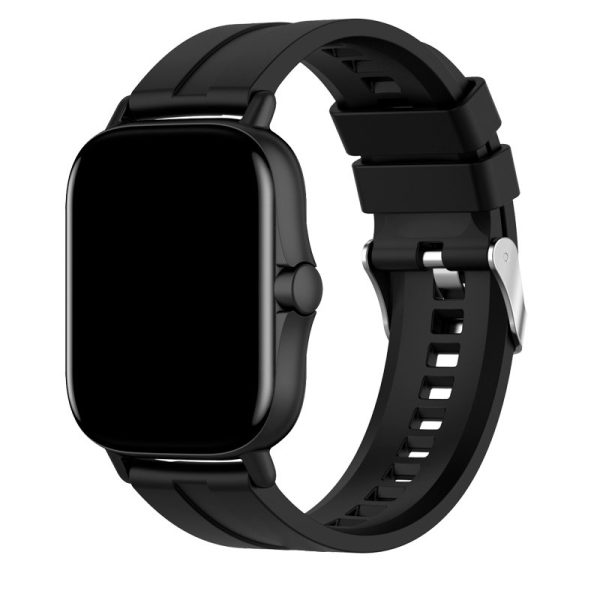 Correa Universal 20mm Amazfit Bip / GTS / Bip Lite / Huawei / Samsung / COOL Goma Negro - Image 2