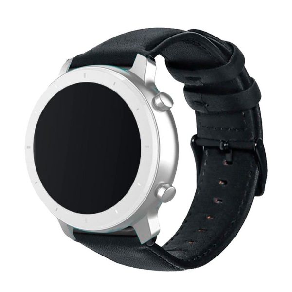 Correa Universal 20mm Amazfit Bip / GTS / Bip Lite / Huawei / Samsung / COOL Polipiel Negro - Image 2