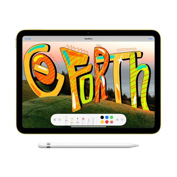 APPLE IPAD 10TH GENERATION (2022) MQ6L3TY/A 64GB WIFI + CELLULAR 10.9" YELLOW - Image 4