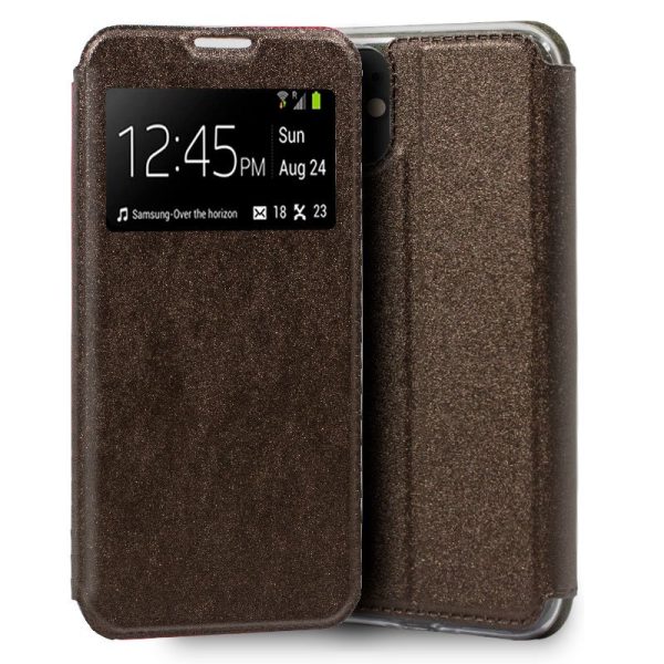 Funda COOL Flip Cover para iPhone 11 Liso Bronce